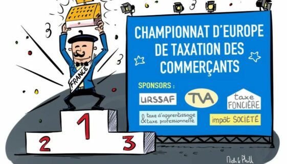 charges et impôts des commerçants