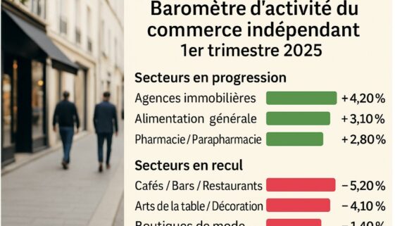 Baromètre d'activité du commerce indépendant