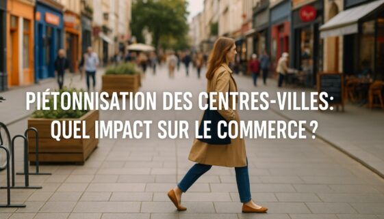 Piétonnisation impact commerce