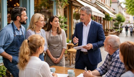 revendication commerce élections municipales