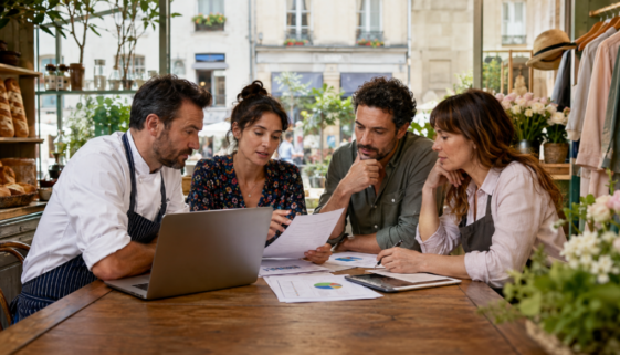 enquête revenu des commerçants